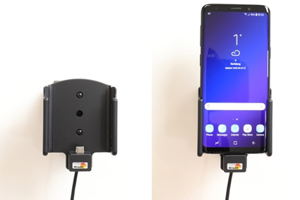 Aktywny uchwyt z kablem USB i adapterem do gniazda zapalniczki, Samsung Galaxy S9