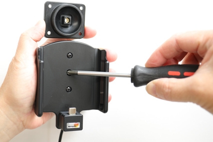 Aktywny uchwyt Brodit z kablem USB i adapterem do gniazda zapalniczki, Huawei P20 Pro
