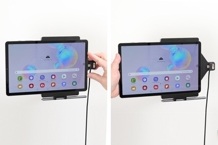 Aktywny uchwyt Brodit z kablem USB i adapterem do gniazda zapalniczki, Samsung Galaxy Tab S6 10.5 SM-T860/SM-T865