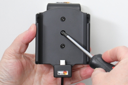 Aktywny uchwyt Brodit z kablem USB i adapterem do gniazda zapalniczki, Samsung Galaxy S20 4G, 5G (SM-G981B/SM-G981F)