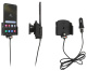 Brodit Aktywny uchwyt z kablem USB i adapterem do gniazda zapalniczki, Samsung Galaxy S22 5G SM-S901B/SM-S901B/DS Brodit Aktywny uchwyt z kablem USB i adapterem do gniazda zapalniczki, Samsung Galaxy S22 5G SM-S901B/SM-S901B/DS