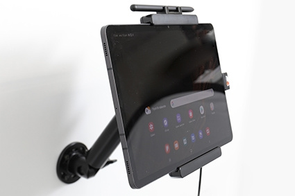 Brodit Aktywny uchwyt z kablem USB i adapterem do gniazda zapalniczki, Samsung Galaxy Tab S8 SM-X700