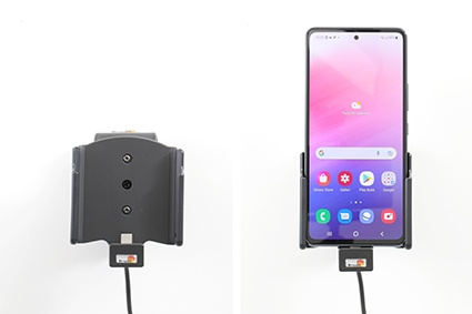 Brodit Aktywny uchwyt z kablem USB i adapterem do gniazda zapalniczki, Samsung Galaxy A53 5G SM-A536B/DS