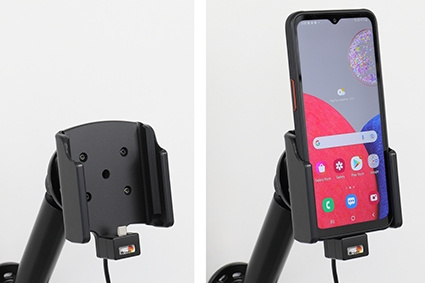 Brodit Aktywny uchwyt z kablem USB i adapterem do gniazda zapalniczki, Samsung Galaxy Xcover 6 Pro