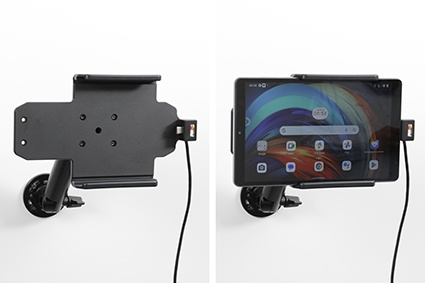 Brodit Aktywny uchwyt z kablem USB i adapterem do gniazda zapalniczki, Lenovo Tab M8 4th Gen