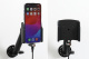 Brodit Etui na telefon z aktywnym uchwytem i ładowarką samochodową, Apple iPhone 15 Plus Brodit Etui na telefon z aktywnym uchwytem i ładowarką samochodową, Apple iPhone 15 Plus
