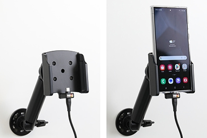 Brodit Etui na telefon z aktywnym uchwytem i ładowarką samochodową, Samsung Galaxy S24 Ultra SM-S928B/DS