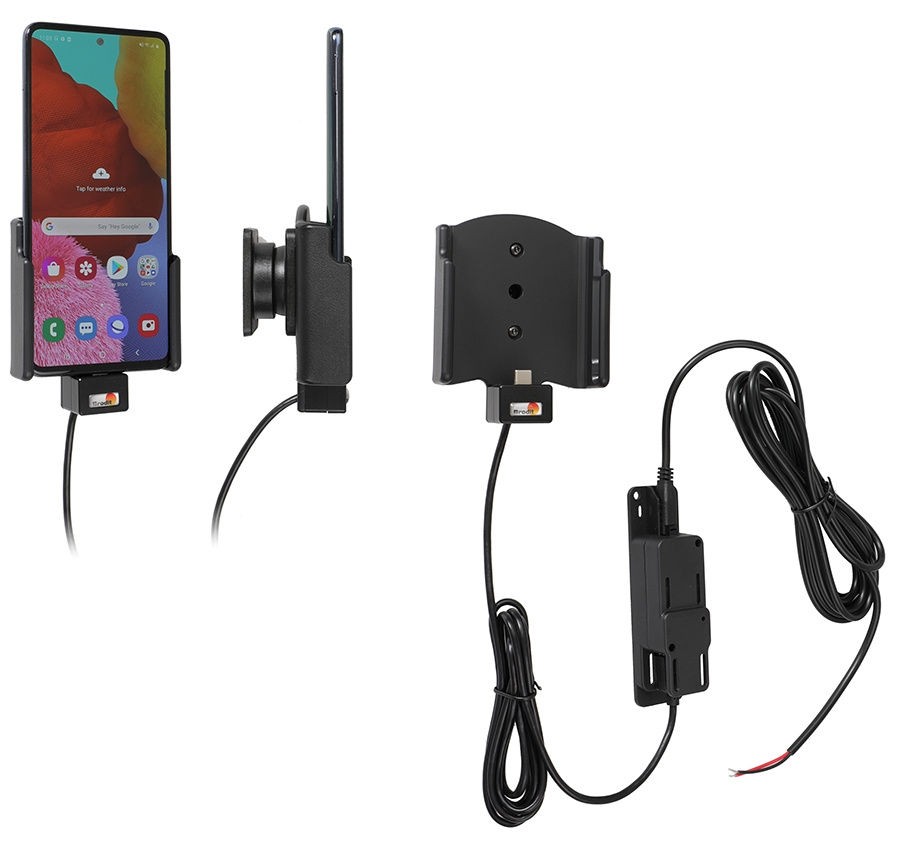 Brodit Aktywny uchwyt do stałej instalacji, Samsung Galaxy A51 SM-A515F/DSN