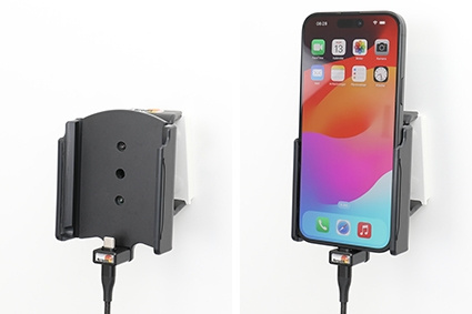 Brodit Aktywny uchwyt do stałej instalacji, Apple iPhone 15 Plus