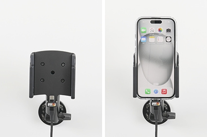 Brodit Etui na telefon z aktywnym uchwytem do stałej instalacji, Apple iPhone 15