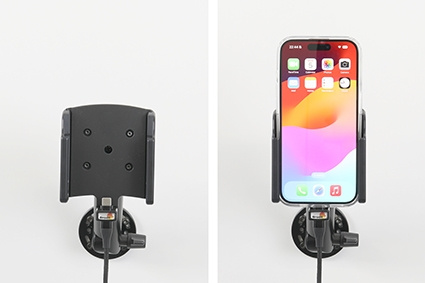 Brodit Etui na telefon z aktywnym uchwytem do stałej instalacji, Apple iPhone 15 Pro