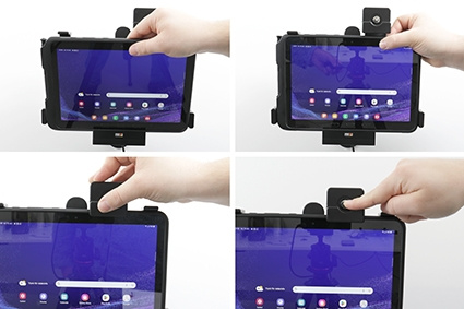 Brodit Uchwyt z zamkiem na klucz, Samsung Galaxy Tab Active 4 Pro SM-T630/SM-T636