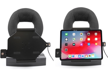 Brodit Uchwyt z zamkiem na klucz, Apple iPad Air 11 (A2902, A2903, A2904)/Air 11 2025 M3 (A3266, A3267, A2370)/Air 4th Gen (A2072, A2316, A2324, A2325)/Air 5th Gen (A2588, A2589, A2591)/Pro 11 2018 (A1980, A2013, A1934, A1979)/Pro 11 2020 2nd Generation  