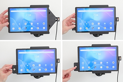 Brodit Uchwyt z zamkiem na klucz, Lenovo Tab K10 TB-X6C6F