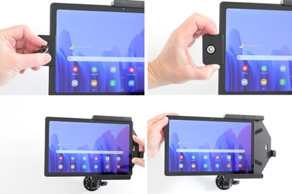 Brodit Uchwyt z zamkiem na klucz, Samsung Galaxy Tab A7 10.4 (2020) SM-T500/SM-T505