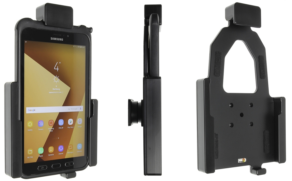 Brodit Uchwyt z zamkiem sprężynowym, Samsung Galaxy Tab Active 2 SM-T390/SM-T395/3 SM-T570/SM-T575/5 SM-X300/SM-X306B