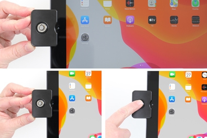 Brodit Uchwyt z zamkiem sprężynowym, Apple iPad 10.2 7th Gen (A2197, A2198, A2200)/8th Gen (A2428, A2429, A2430, A2270)/9th Gen (A2602, A2603, A2604, A2605)