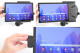 Brodit Uchwyt z zamkiem sprężynowym, Samsung Galaxy Tab A7 10.4 (2020) SM-T500/SM-T505 Brodit Uchwyt z zamkiem sprężynowym, Samsung Galaxy Tab A7 10.4 (2020) SM-T500/SM-T505