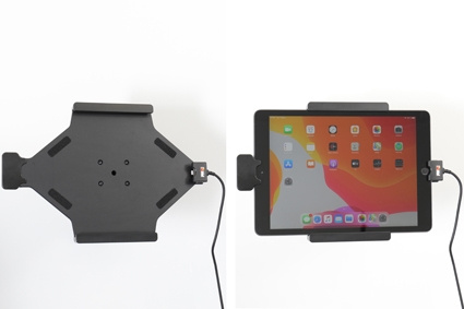 Uchwyt Brodit z zamkiem sprężynowym, Apple iPad 10.2 7th Gen (A2197, A2198, A2200)/8th Gen (A2428, A2429, A2430, A2270)/9th Gen (A2602, A2603, A2604, A2605)
