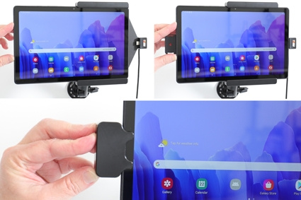 Uchwyt Brodit z zamkiem sprężynowym, Samsung Galaxy Tab A7 10.4 (2020) SM-T500/SM-T505