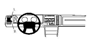 Volvo 440/460 89-96, Lewa