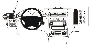 Mercedes Benz C-Klass 00-06, Lewa