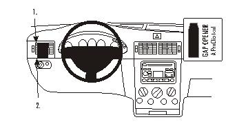 Ford Transit Connect/Tourneo Connect 03-09, Lewa
