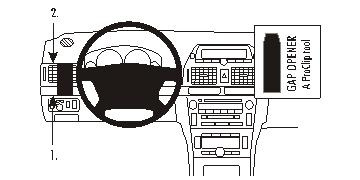 Toyota Avensis 03-08, Lewa