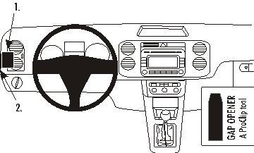 Volkswagen Tiguan 08-15, Lewa