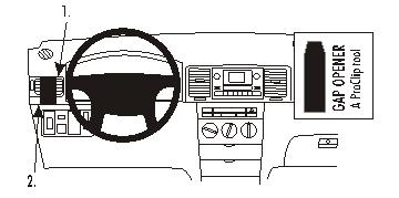 Toyota Corolla 02-07, Lewa