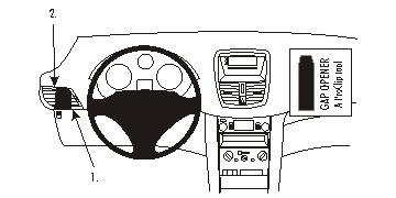 Peugeot 207 06-14, Lewa
