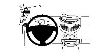 Renault Twingo 08-12, lewy