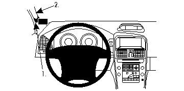 Volvo XC60 09-15, lewy