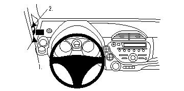 Honda Fit/Honda Jazz 09-14, lewy