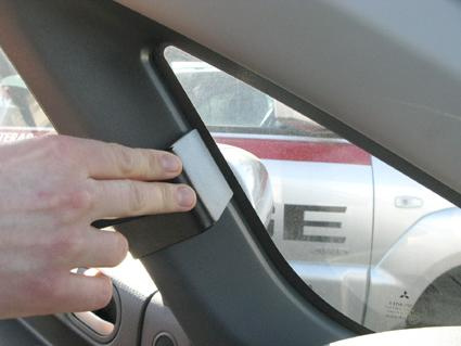 Uchwyt montażowy ProClip Mitsubishi Colt 09-14, lewy