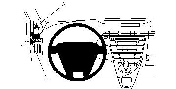 Toyota Prius 10-15, lewy