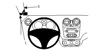 Alfa Romeo MiTo 09-15, lewy