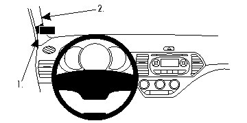 Kia Picanto 12-15, Lewa