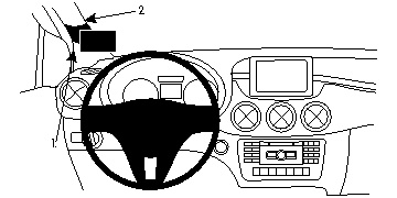 Brodit ProClip, Mercedes Benz B-Klass 12-18