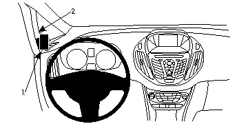 Ford B-Max 13-15, Lewa