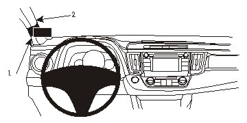 Toyota RAV 4 13-15, Lewa