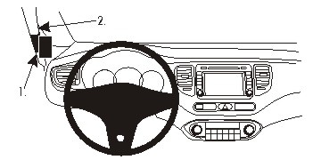 Kia Carens 14-15, Lewa