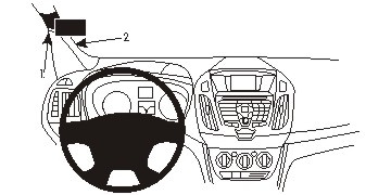 Ford Transit Connect/Tourneo Connect 14-15, Lewa