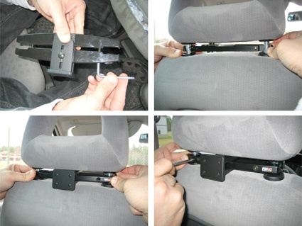 Brodit uchwyt zagłówka, Land Rover Freelander 95-18