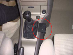 Volkswagen Golf IV 98-03, konsola