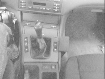 BMW 316-330/M3 E46 98-04/Compact 01-07, konsola, nachylony