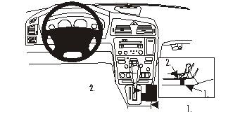 Volvo V70 00-04, konsola