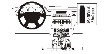 Landrover Range Rover 02-06, konsola