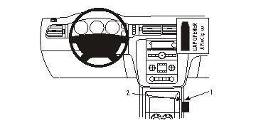 Chevrolet Avalanche 07-10, konsola