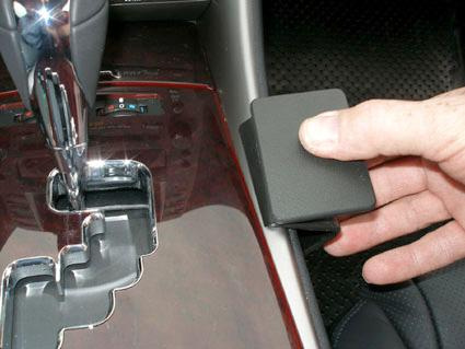 Lexus IS seria 06-13, konsola, automatyczna skrzynia biegów